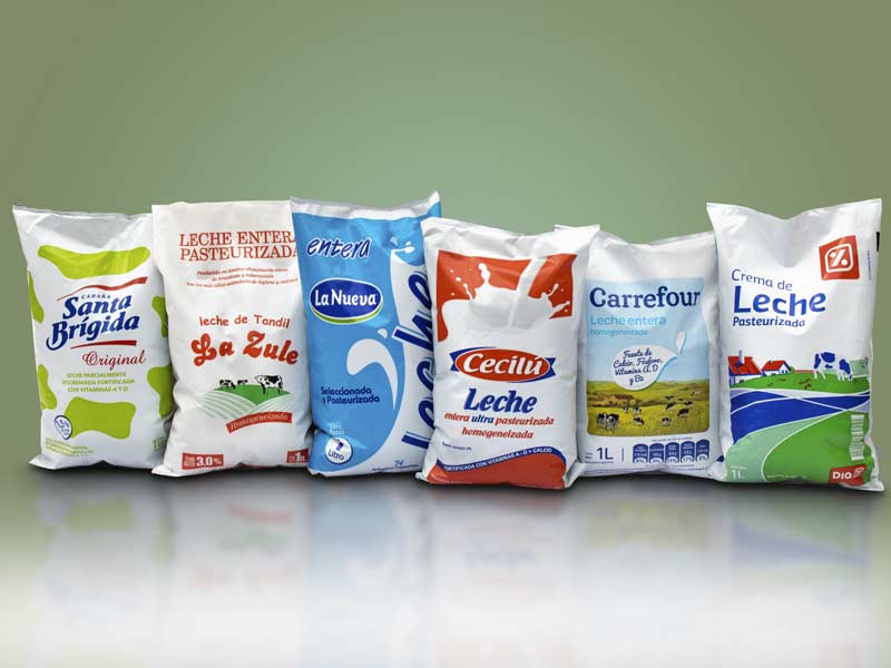 lácteos envases