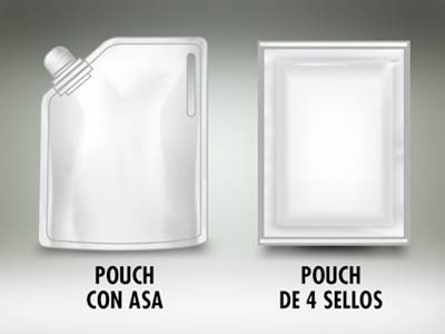 Pouche con Asa y de 4 sellos